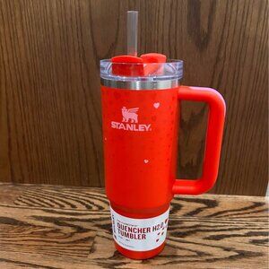 Stanley 30 oz Stainless Steel H2.0 Flowstate Quencher Tumbler - Valentine's Day